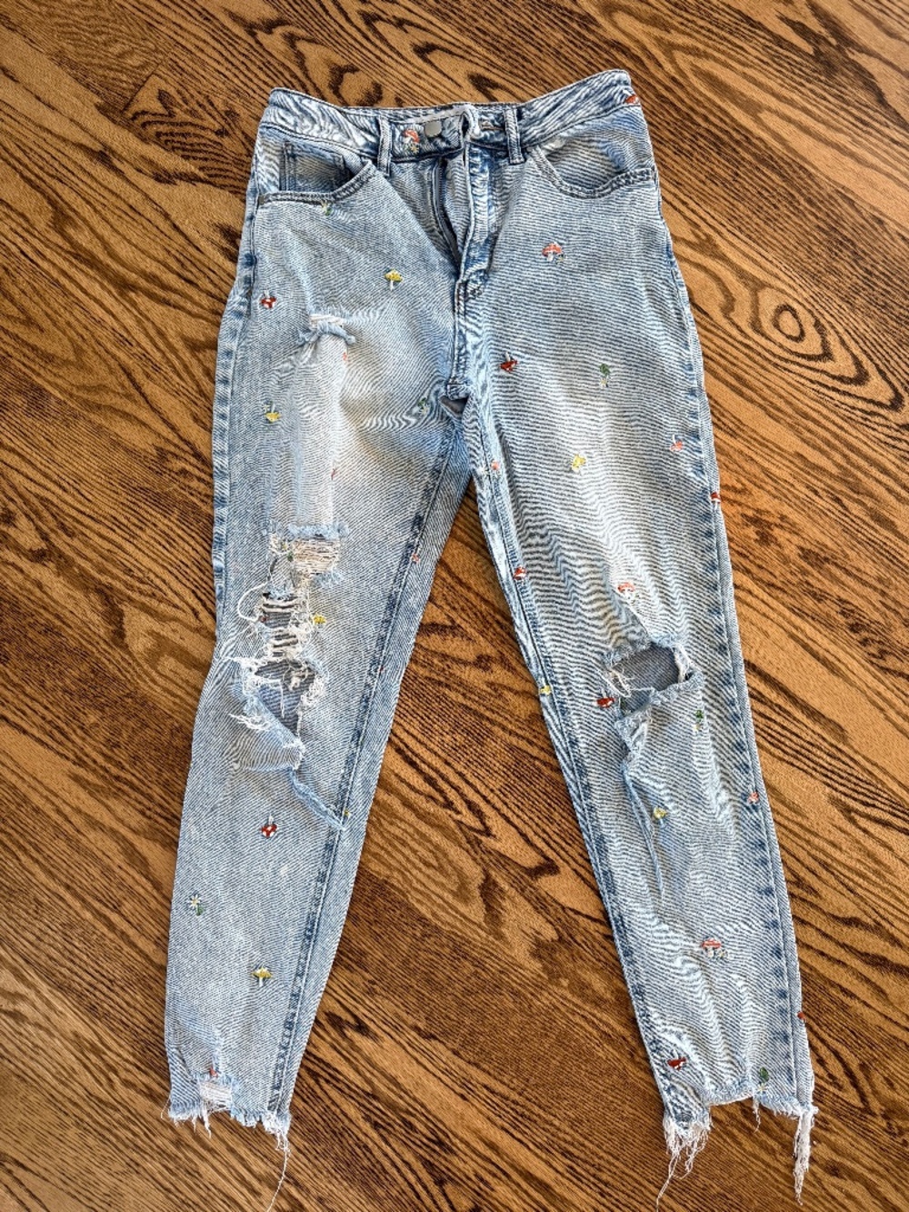 Size 5 embroidered jeans